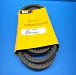 Genuine Cat 4N-8221 Cogged Long Raw Edged V-belt For Tractor / Pipelayer. Fixed Price $16.02.