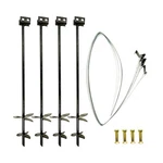 Tie Down Kit 3/4 Double Head Pack Straps Bolts Anchoring. Fixed Price $439.99.