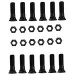12 Plow Bolt & Nut For Blades/ Cutting Edge, 5/8-11X2 1/4 Grade 8, Dome Head. Fixed Price $31.89.