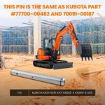 Greaseable Main Thumb Pin For Kubota KX121-3, KX71-3, KX91-3, KX040-4, KX033-4. Fixed Price $59.03.
