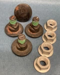 Oem - Bolt & Locknut Sets 766728 274187 Ford New Holland Disc Mower Kuhn 3.5. Fixed Price $24.99.