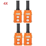 COB-61 Crane Pendant Control Station Up Down Hoist Push Button Switch 4PCS. Fixed Price $28.88.