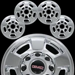 4 Chrome 11-19 Gmc Sierra 2500 3500 Hd 17" Alloy Wheel Skins Rim Covers Hub Caps. Fixed Price $89.99.