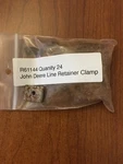 Lot Of 24 John Deere Line Retainer Clamp R61144. Fixed Price $75.00.