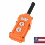 COB-61 Crane Pendant Control Station Up Down Hoist Push Button Switch. Fixed Price $8.99.