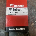 6715478 Genuine Oem Bobcat Fan Belt. Fixed Price $17.99.