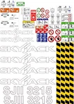 Skyjack SJIII3215 Scissor Lift Decal Kit / 3M Vinyl. Fixed Price $138.00.
