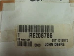 John Deere - Elec. Conn. Assy RE208786 LGSH3BX2. Fixed Price $125.00.