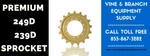 Premium Caterpillar Replacement Sprocket 249D / 239D. Fixed Price $375.00.