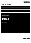 Komatsu D155A-5 Bulldozer Parts Catalog Manual Sn 65001-UP. Fixed Price $149.00.