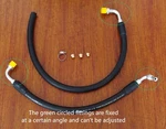Power Steering Hoses For Gm Pump To 1974-78 Mustang Rack & Pinion 2PCS. Fixed Price $65.35.
