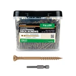 #10 X 3 In. Tan Acq Rated Star Drive Flat Head Wood Deck Screw (1750-PIECE). Fixed Price $151.19.