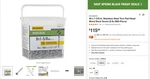 Deckmate #8 1-5/8 In. Stainless Steel Torx Flat-head Wood Screw (5 Lb). Fixed Price $49.00.