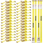 Vevor 30 Pack E-track Tie Down Straps 2"X15' Ratchet 4400 Lbs. Fixed Price $152.99.