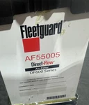 Fleetguard AF55005 Direct Flow Primary Air Filter, Cummins, New Old Stock Box. Fixed Price $100.00.