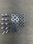 (X10) John Deere AN234100 Bolt (plow), 7/16 Flat Washer & Hex Nut For Sweep. Fixed Price $10.00.