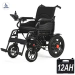 Quelith Electric Wheelchair 12AH Battery Foldable Power With Joystick. Fixed Price $799.99.