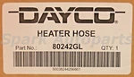 3/4" X 25' ( 19.05MM 7.62M ) Silicone Heater Hose Dayco 80242GL. Fixed Price $93.99.
