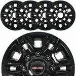 2020-2026 Gmc Sierra 2500 Hd Sle 17" Black Wheel Skins Full Rim Covers Hub Caps. Fixed Price $139.99.