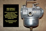 Lme Walbro Carburetor HH100 HH120 Tecumseh 10, Sears Ss John Deere 112 Bolens. Fixed Price $183.99.