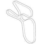 Genuine Ford Serpentine Belt 7C3Z-8620-P. Fixed Price $86.18.