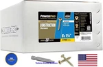 Power Pro 967765 Wood Screws, #8 X 1-1/4, Premium Star Drive Indoor Cabinet. Fixed Price $179.78.