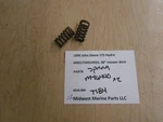 M76440 John Deere 1990 175 Hydro Lawn Mower Spring (2) T184. Fixed Price $11.99.