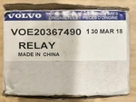New Oem Volvo VOE20367490 24 Volt Starter Relay - Fit In Descrption. Fixed Price $299.96.