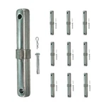 (10 Pack) Bil-jax Scaffolding Coupling Pin 1-3/8"OD 9"L & Spring Rivet. Fixed Price $45.14.