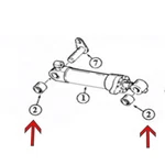 L127014 New Bushing Fits Case-ih Backhoe Models 821 621B 721B +. Fixed Price $109.99.