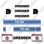 Fits Dresser TD-8H Decal Kit Dozer 7 Year Outdoor 3M Vinyl!. Fixed Price $149.95.