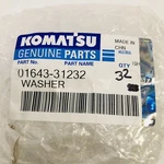 Lot Of Washer 01643 31232 - Komatsu. Fixed Price $134.99.