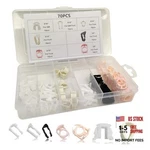 Topcnoem 70PCS Fuel Line Retainer Clip Assortment Kit, 5/16" & 3/8". Fixed Price $25.11.
