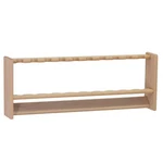 Fishing Rod Rack 10 Solid Oak 32.75"W X 12.25"H 4.75"D. Fixed Price $89.64.